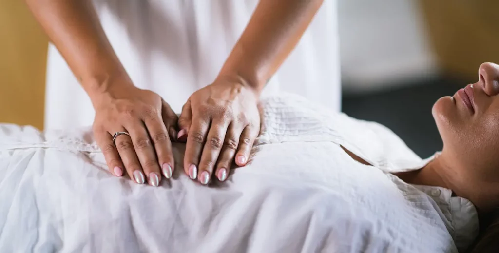 séance de soins énergétiques 
